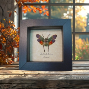Penthicodes farinosa Sunset Lanternfly Framed Insect Taxidermy Display