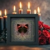 Real Red Heart Butterfly Adelpha lara Framed Taxidermy Display
