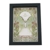Real Luna Moth Art Nouveau Actias luna Female Framed Taxidermy Display