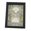 Real Luna Moth Art Nouveau Actias luna Female Framed Taxidermy Display