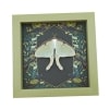 Real Luna Moth Gothic Ravens Actias luna Resting Framed Taxidermy Sage Green